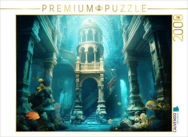 CALVENDO Puzzle Ein Motiv aus dem Kalender 'Am Grunde des Meeres' | 2000 Teile Lege-Größe 90x67cm Foto-Puzzle für glückliche Stunden
