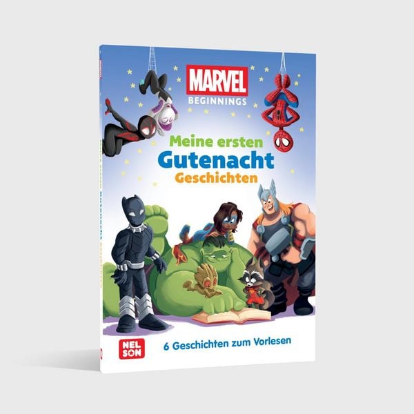 Produktbild: MARVEL Beginnings: Meine ersten Gutenacht-Geschichten
