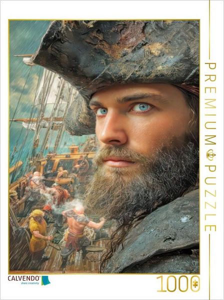 CALVENDO Puzzle Seefahrer und Piraten | 1000 Teile Lege-Größe 64 × 48 cm Foto-Puzzle für glückliche Stunden