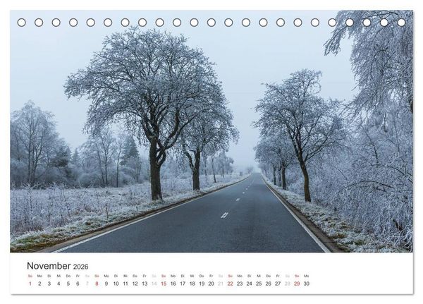Produktbild: Blicke in die Eifel (Tischkalender 2026 DIN A5 quer), CALVENDO Monatskalender