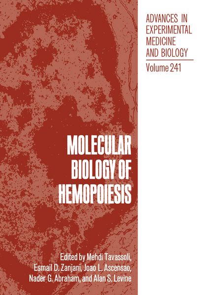 Produktbild: Molecular Biology of Hemopoiesis