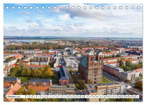 Produktbild: Prenzlau - im Wandel der Jahreszeiten (Tischkalender 2026 DIN A5 quer), CALVENDO Monatskalender