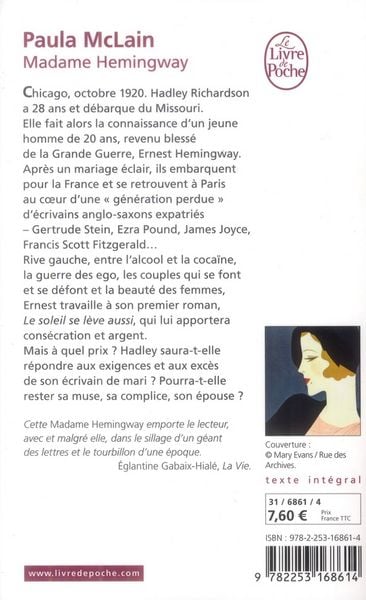 Produktbild: McLain, P: Madame Hemingway