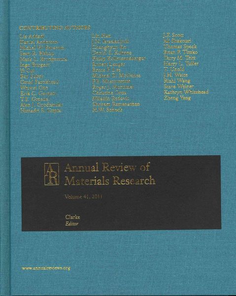 Produktbild: Annual Review of Materials Research 2011