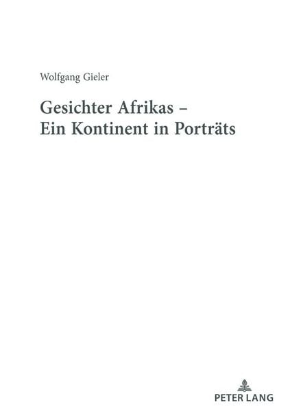 Produktbild: Gesichter Afrikas - Ein Kontinent in Portr&auml;ts