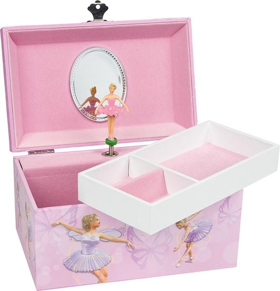 Produktbild: Goki 15562 - Musikspieldose Ballerina, Melodie: Schwanensee