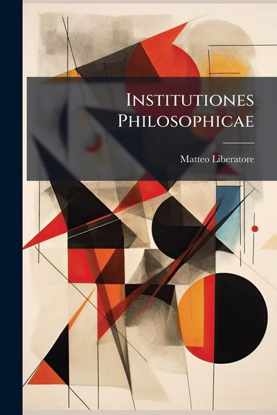 Produktbild: Institutiones Philosophicae