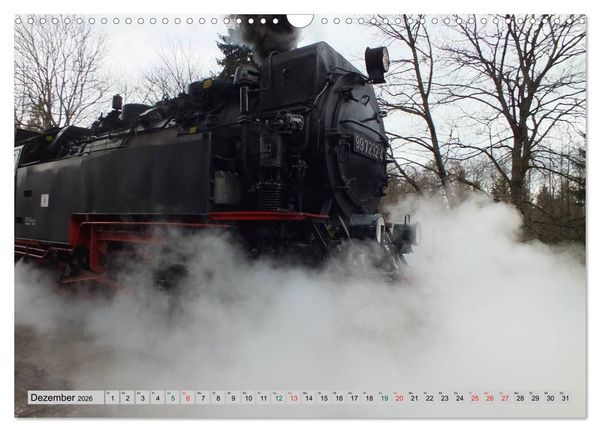 Produktbild: Unter Dampf durch den Harz (Wandkalender 2026 DIN A3 quer), CALVENDO Monatskalender