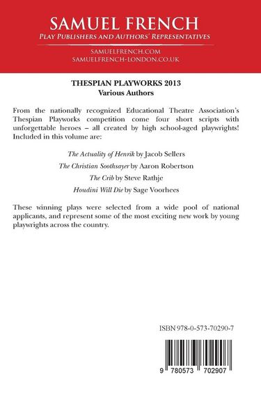 Produktbild: Thespian Playworks 2013