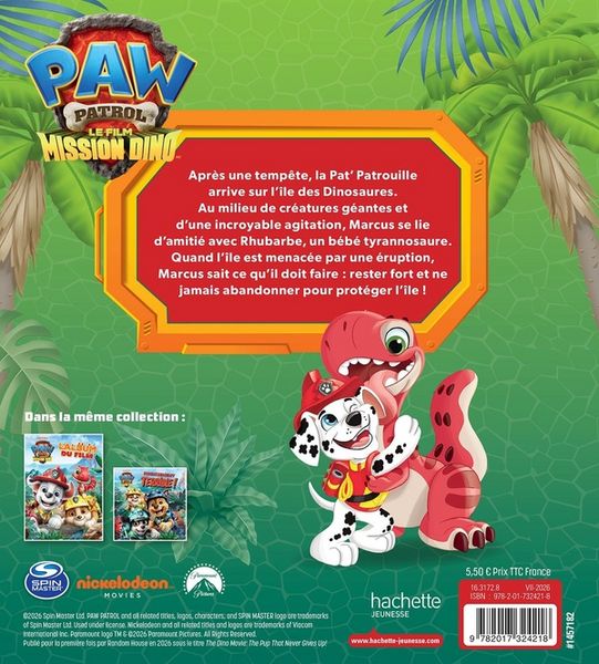 Produktbild: Un chiot bien courageux ! La Pat' Patrouille. Mission dino