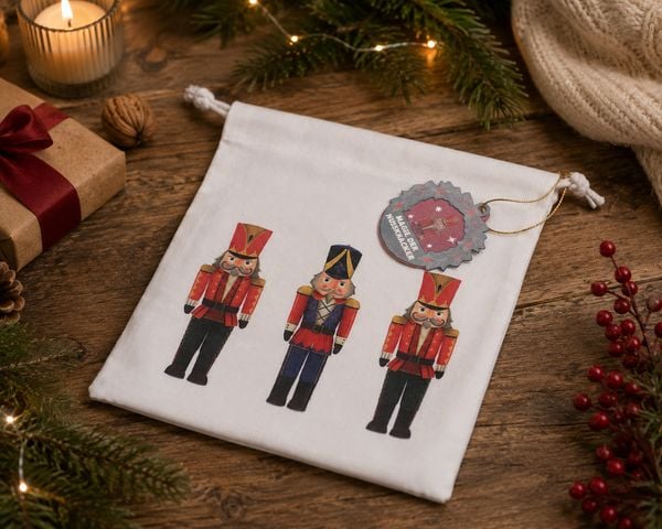 Produktbild: Geschenkbeutel Nussknacker