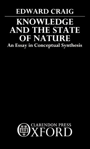 Produktbild: Knowledge and the State of Nature