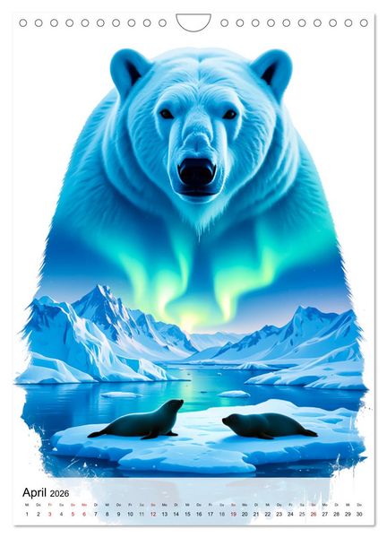 Produktbild: Im Bann der Wildnis (Wandkalender 2026 DIN A4 hoch), CALVENDO Monatskalender