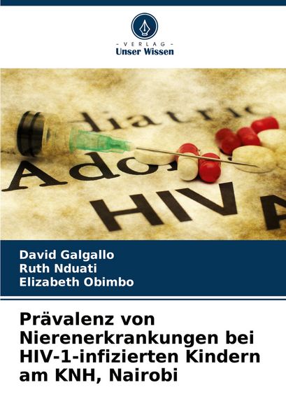 Produktbild: Pr&auml;valenz von Nierenerkrankungen bei HIV-1-infizierten Kindern am KNH, Nairobi