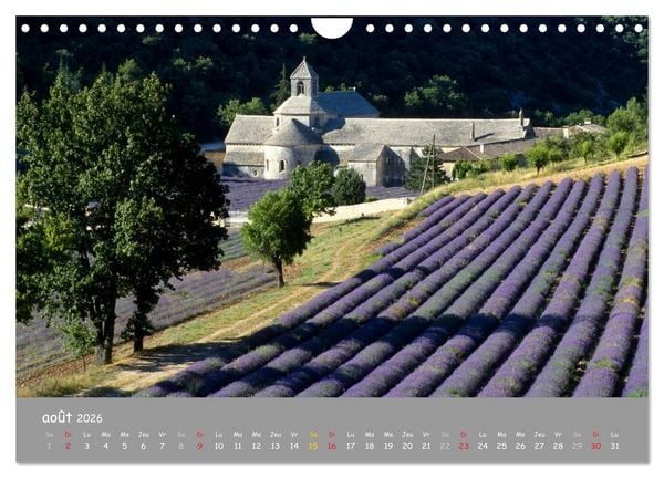Produktbild: Grands sites de Provence (Calendrier mural 2026 DIN A4 vertical), CALVENDO calendrier mensuel
