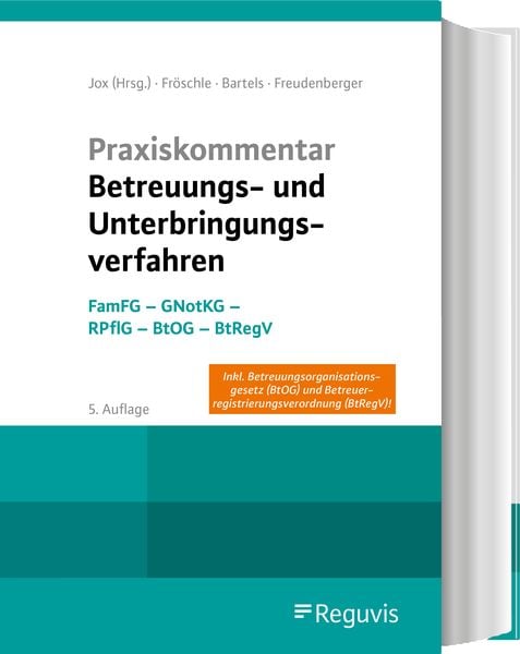 Produktbild: Praxiskommentar Betreuungs- und Unterbringungsverfahren
