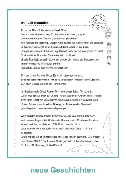 Produktbild: Neue Lesetandems und chorisches Lesen 4. Klasse