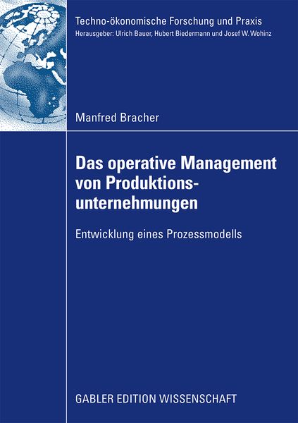 Produktbild: Das operative Management von Produktionsunternehmungen