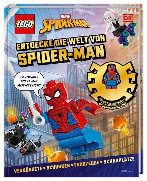 LEGO Marvel Spider-Man. Entdecke die Welt von Spider-Man, Gebundene Ausgabe von Simon Hugo, DK Verlag Dorling Kindersley, 9783831051571