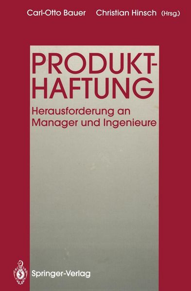 Produktbild: Produkthaftung
