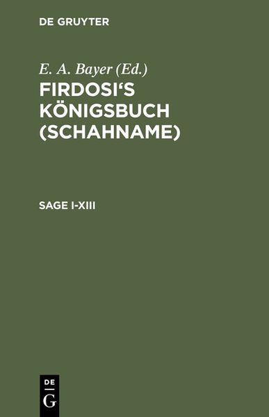Produktbild: Sage I&ndash;xiii