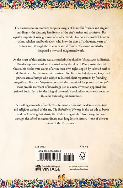 Produktbild: King, R: Bookseller of Florence