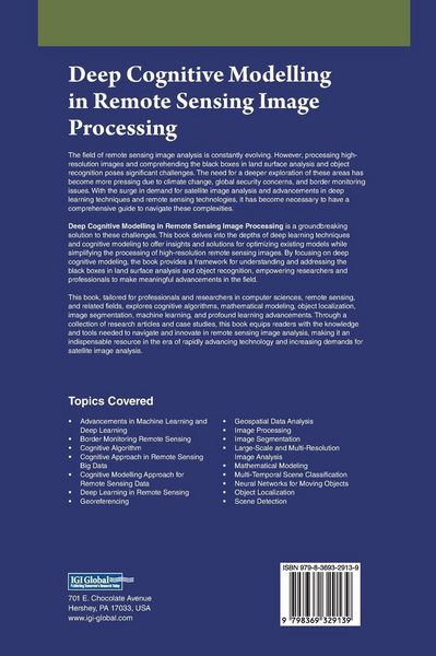 Produktbild: Deep Cognitive Modelling in Remote Sensing Image Processing