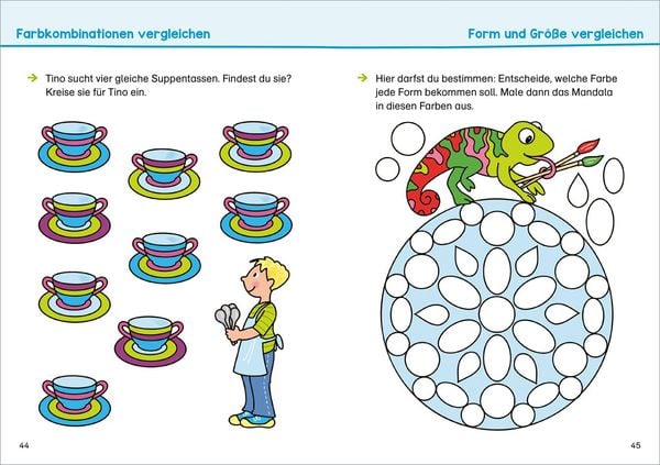 Produktbild: Farben und Formen &uuml;ben. Vorschule