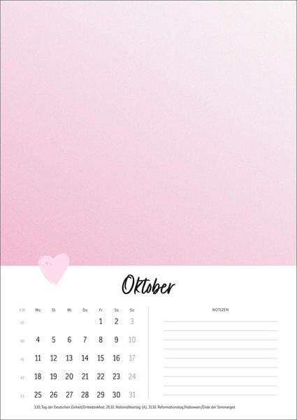 Produktbild: Kreativkalender Mit Liebe gemacht A4 2027