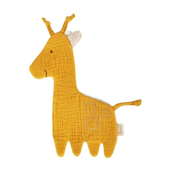 Produktbild: sigikid 39800 - Baby Musselin Knister Schnuffeltuch Giraffe