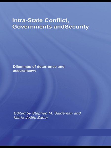Produktbild: Intra-State Conflict, Governments and Security