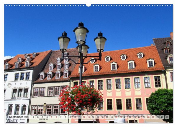 Produktbild: Burgenlandkreis - Naumburg, Wei&szlig;enfels, Zeitz (hochwertiger Premium Wandkalender 2026 DIN A2 quer), Kunstdruck in Hochglanz