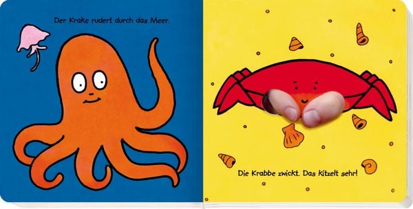 Produktbild: Kribbel-Krabbel: Mein lustiges Fingerspielbuch