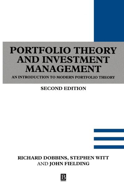 Produktbild: Portfolio Theory and Investment Management