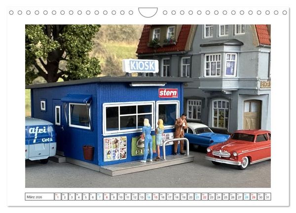 Produktbild: Wirtschaftswunder en miniature (Wandkalender 2026 DIN A4 quer), CALVENDO Monatskalender