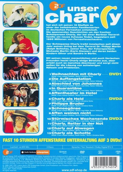 Produktbild: Unser Charly - Staffel 2 [3 DVDs]
