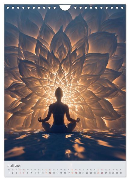 Produktbild: Spirituelle Reise (Wandkalender 2026 DIN A4 hoch), CALVENDO Monatskalender