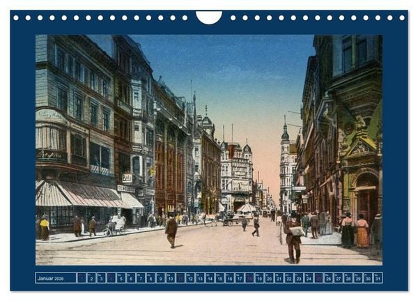 Produktbild: Historisches Berlin von 1888 bis 1918 (Wandkalender 2026 DIN A4 quer), CALVENDO Monatskalender