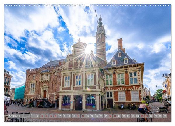 Produktbild: Ein Blick auf Haarlem (hochwertiger Premium Wandkalender 2026 DIN A2 quer), Kunstdruck in Hochglanz