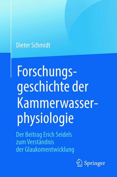Produktbild: Forschungsgeschichte der Kammerwasserphysiologie