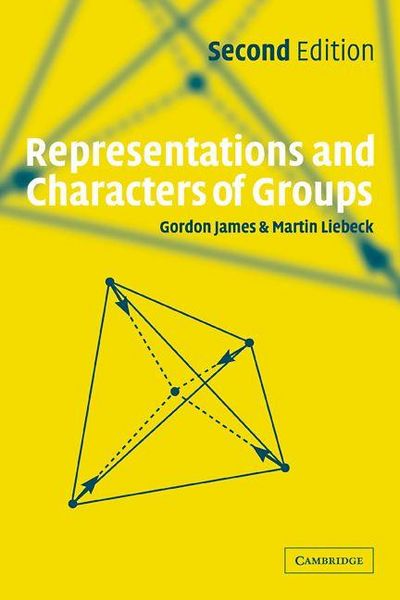 Produktbild: Representations and Characters of Groups