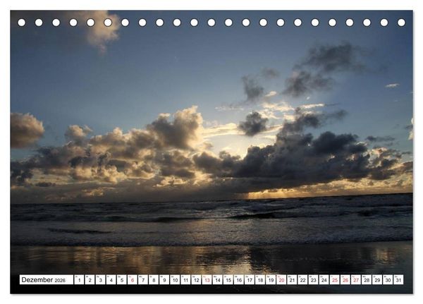 Produktbild: Callantsoog (Tischkalender 2026 DIN A5 quer), CALVENDO Monatskalender