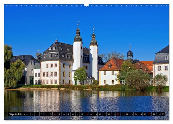 Produktbild: Schl&ouml;sser und Burgen in Sachsen (Wandkalender 2026 DIN A2 quer), CALVENDO Monatskalender