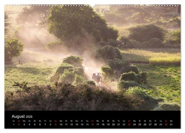 Produktbild: Myanmar 2026 (hochwertiger Premium Wandkalender 2026 DIN A2 quer), Kunstdruck in Hochglanz