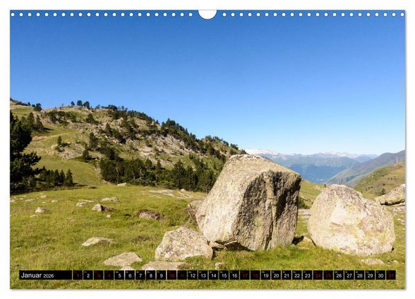 Produktbild: Zauber der Pyren&auml;en - Wandern in den &ouml;stlichen Pyren&auml;en (Wandkalender 2026 DIN A3 quer), CALVENDO Monatskalender