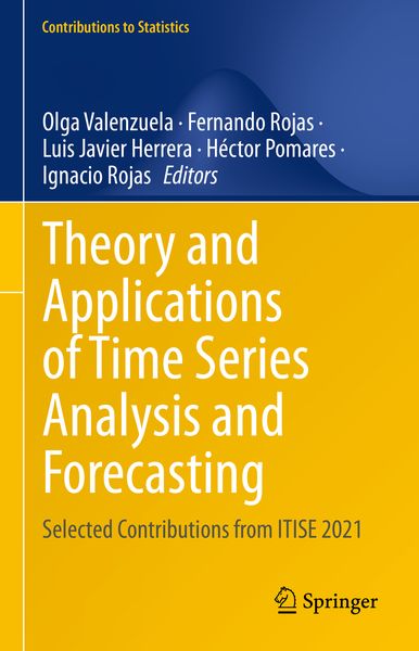 Produktbild: Theory and Applications of Time Series Analysis and Forecasting