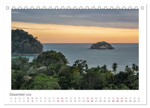 Produktbild: Costa Rica - unterwegs mit Julia Hahn (Tischkalender 2026 DIN A5 quer), CALVENDO Monatskalender