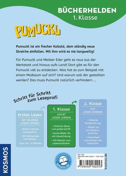 Produktbild: Pumuckl, B&uuml;cherhelden 1. Klasse, Buch zum Film