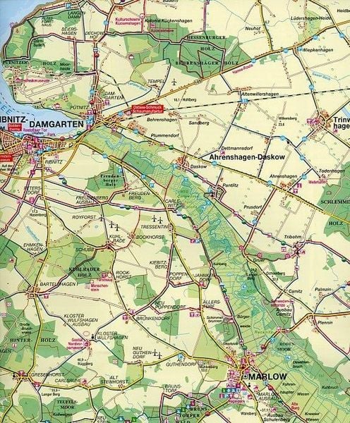Produktbild: Deutsche Ostseek&uuml;ste 05. Fischland, Dar&szlig;, Zingst 1 : 75 000 und Recknitztal