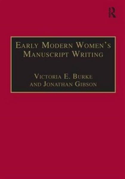 Produktbild: Gibson, J: Early Modern Women's Manuscript Writing